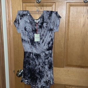 Black and Grey Romper